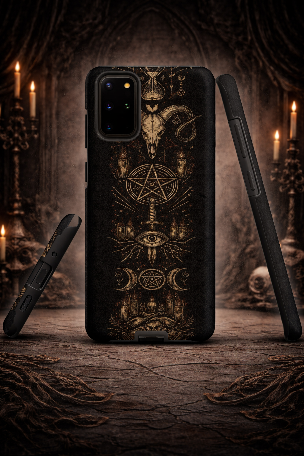 Ritual Sigil Samsung Case – Dark Matter Occult Phone Case (Multiple Samsung Models)