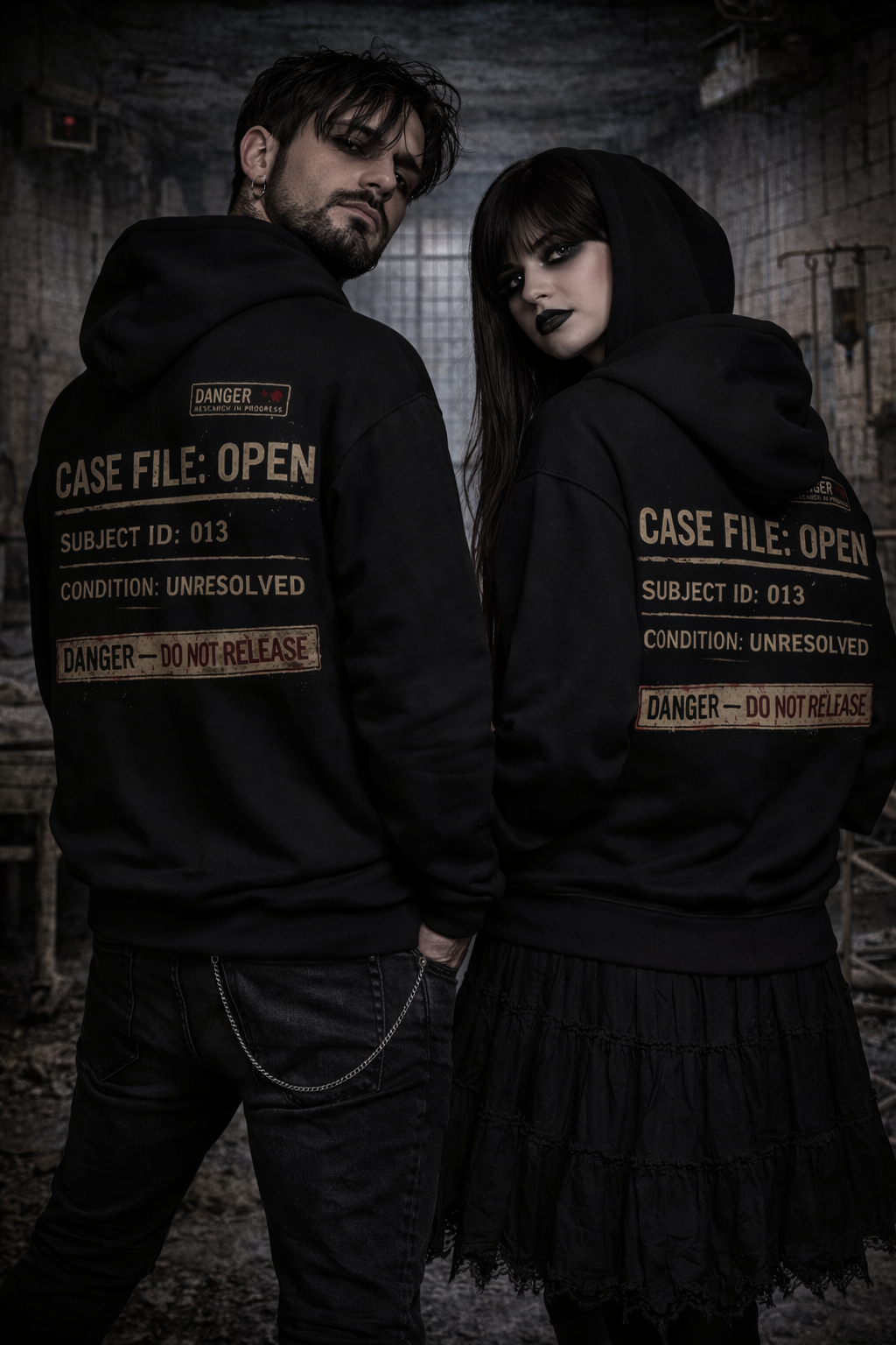 Limited Edition Asylum Series 3 of 5 Hoodie – Dark Matter Horror Drop
