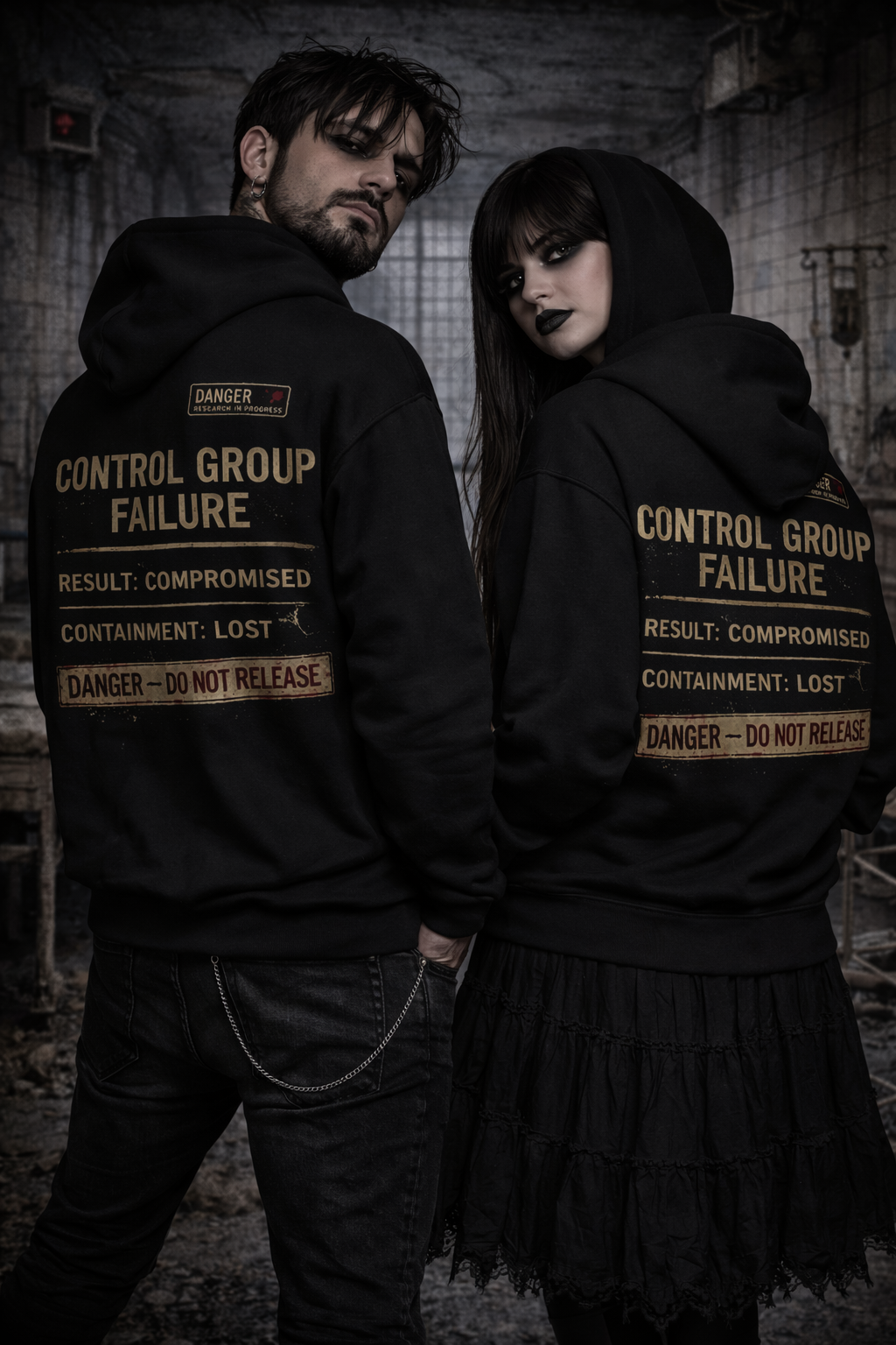 Limited Edition Asylum Series 4 of 5 Hoodie – Dark Matter Horror Drop