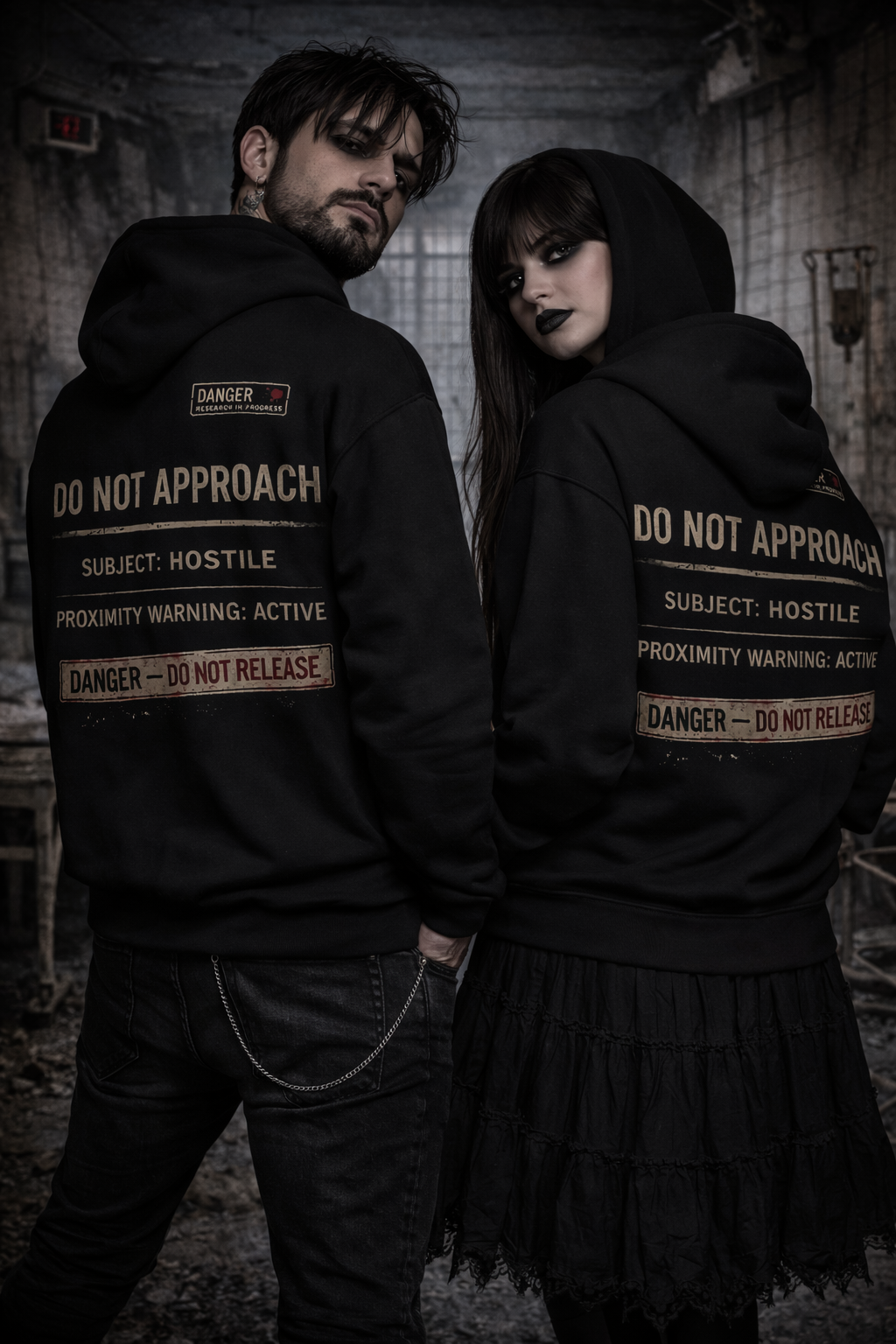 Limited Edition Asylum Series 5 of 5 Hoodie – Dark Matter Horror Drop